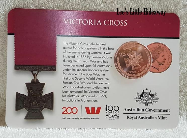 Official 2017 Legends of the Anzac Collectors Coin Album with first 25 cent coin