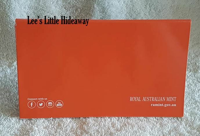 2019 Royal Australian Mint $1 Dollar Discovery Folder Australia - Blue (for A U S coins not included)
