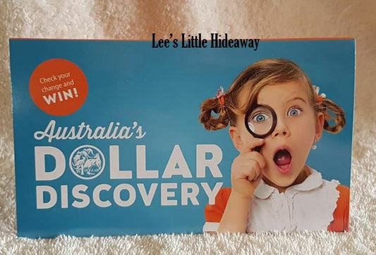 2019 Royal Australian Mint $1 Dollar Discovery Folder Australia - Blue (for A U S coins not included)