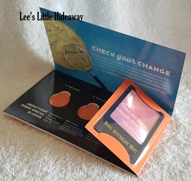 2019 Royal Australian Mint $1 Dollar Discovery Folder Australia - Blue (for A U S coins not included)