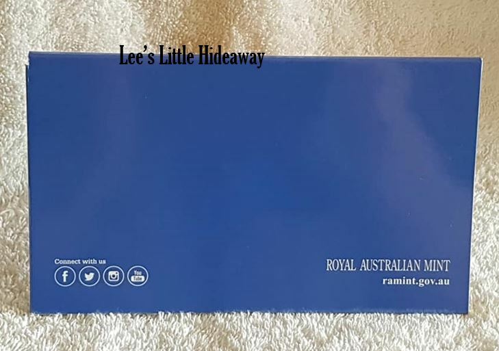 2019 Royal Australian Mint $1 Dollar Discovery Folder Australia - Orange (for A U S coins not included)