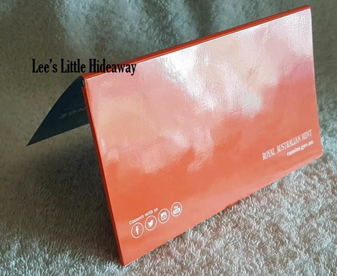 2019 Royal Australian Mint $1 Dollar Discovery Folder Australia - Orange (for A U S coins not included)