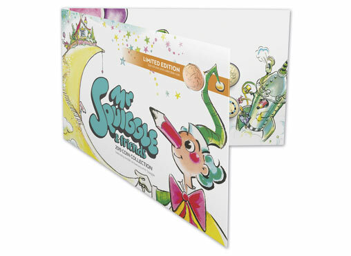 2019 Seven Coin Coloured Uncirculated Set - 60th Anniversary of Mr Squiggle and Friends (Limited Edition) x 11 sets