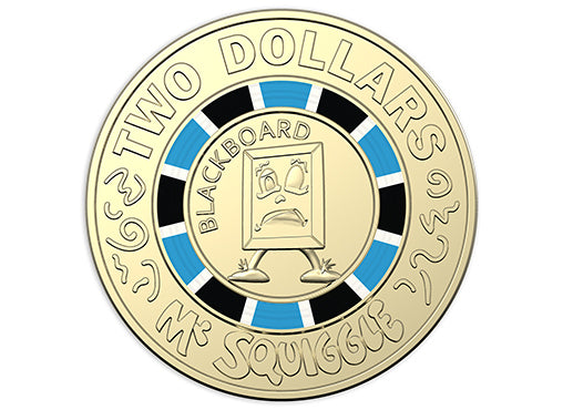 2019 Seven Coin Coloured Uncirculated Set - 60th Anniversary of Mr Squiggle and Friends (Limited Edition) x 11 sets