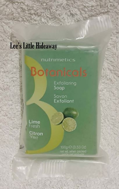 Nutrimetics Botanicals Exfoliating Soap - Lime 100g