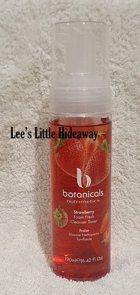 Nutrimetics Botanicals Foam Fresh Cleanser Toner Strawberry 175ml