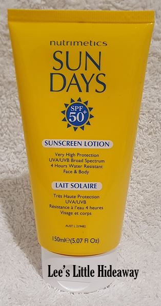 Nutrimetics NEW Sun Days SPF 50+ Sunscreen Lotion 150ml